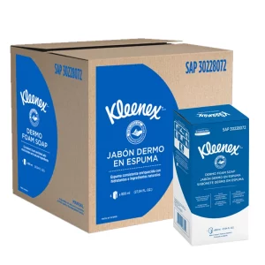 Jabón dermo en espuma Kleenex